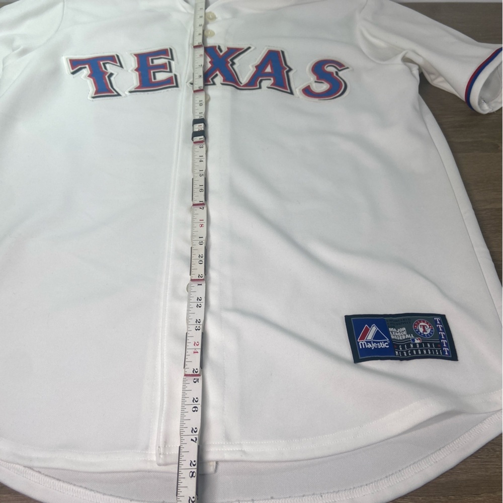 Majestic Texas Rangers Josh Hamilton 32 Jersey Mens Large Genuine Merchandise - Picture 15 of 16